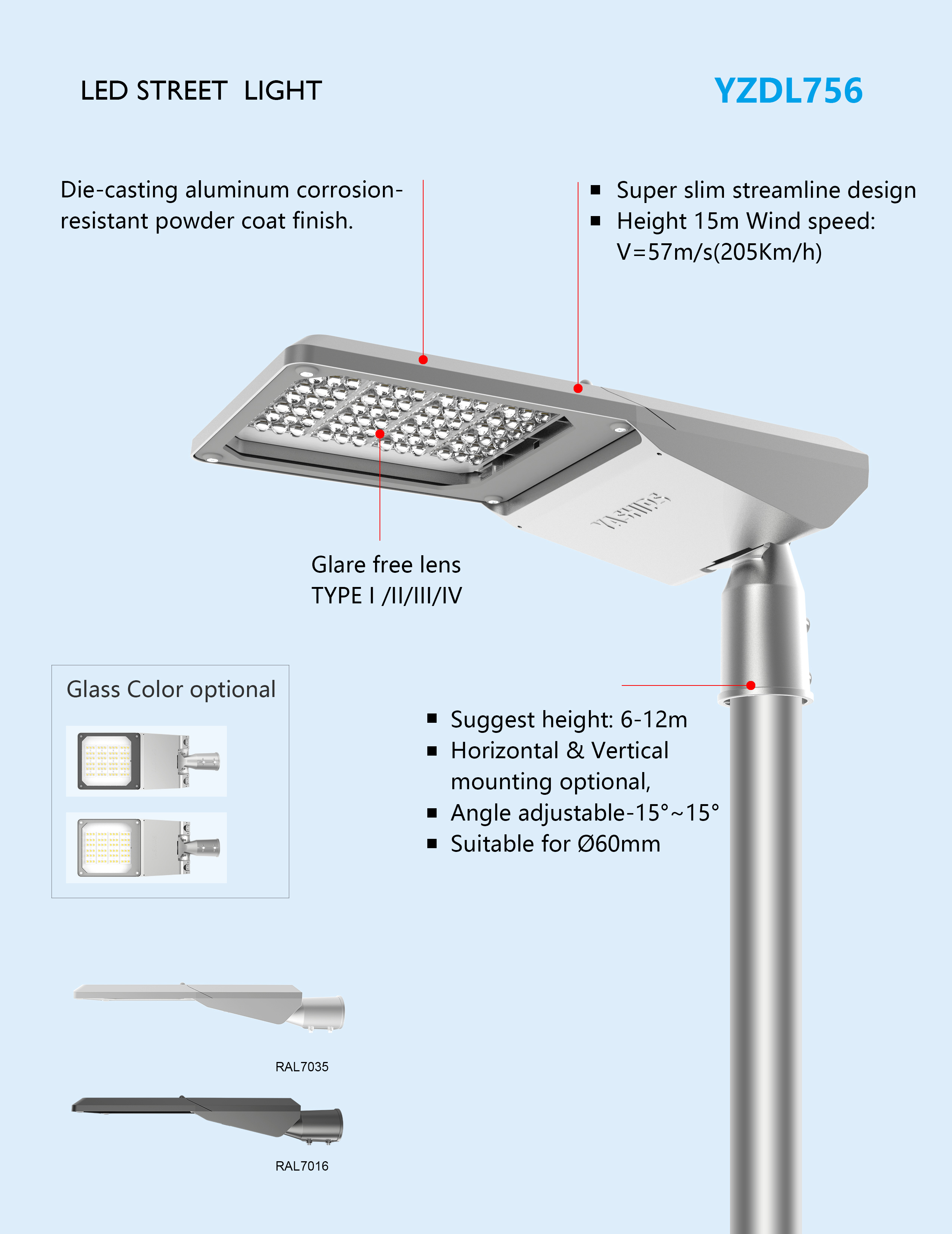 New Product Road Light YZDL756